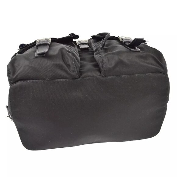 Prada Black Sequins Nylon Backpack authentic - Picture 6 of 8